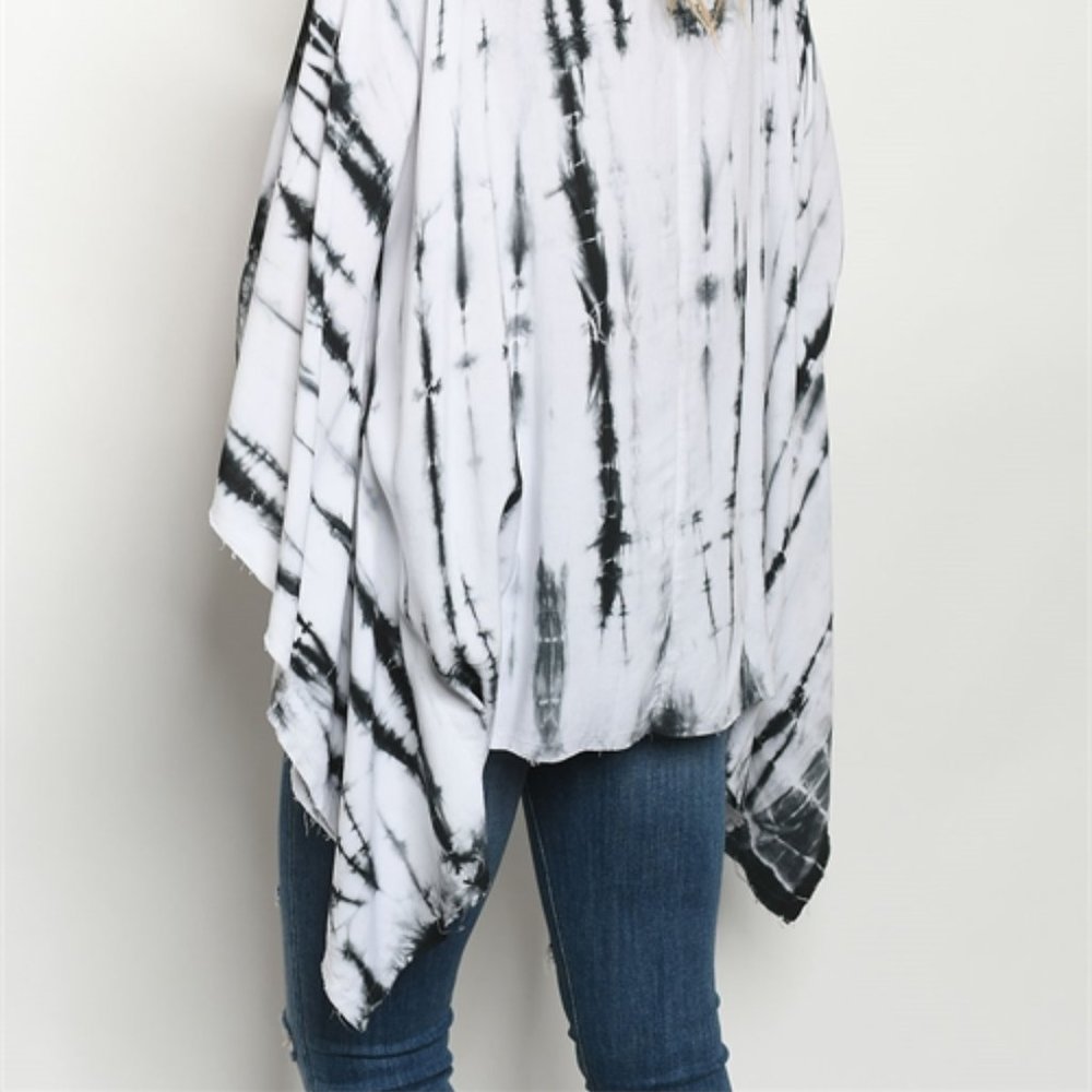 LAST 2! TIE DYE BOHO STYLE TOP - Picture 4 of 5
